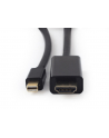 Kabel GEMBIRD CC-mDP-HDMI-6 (Mini DisplayPort M - HDMI M; 1 8m; kolor czarny) - nr 10