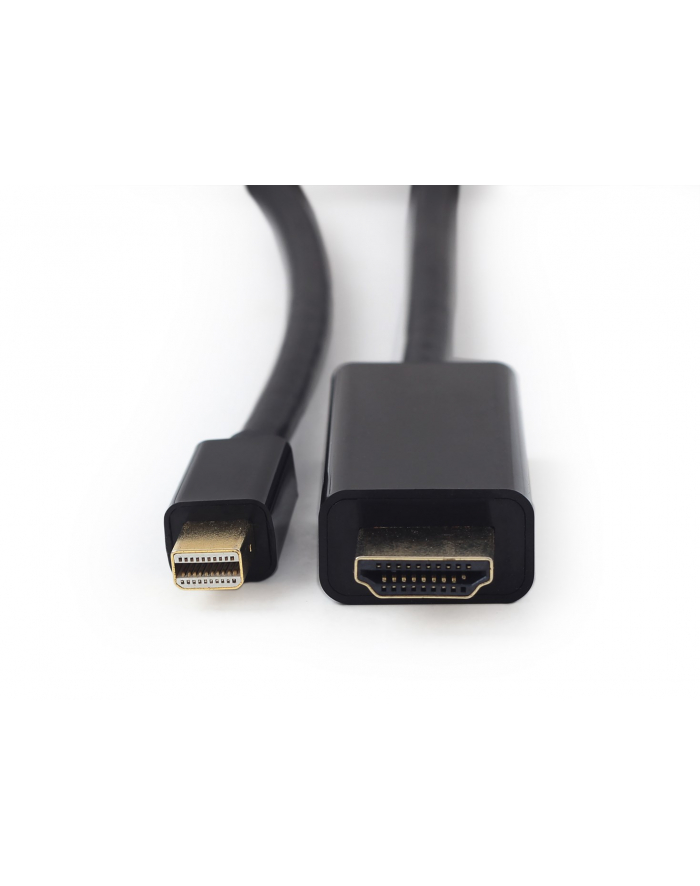 Kabel GEMBIRD CC-mDP-HDMI-6 (Mini DisplayPort M - HDMI M; 1 8m; kolor czarny) główny