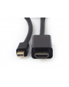 Kabel GEMBIRD CC-mDP-HDMI-6 (Mini DisplayPort M - HDMI M; 1 8m; kolor czarny) - nr 3