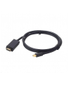Kabel GEMBIRD CC-mDP-HDMI-6 (Mini DisplayPort M - HDMI M; 1 8m; kolor czarny) - nr 5