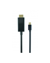 Kabel GEMBIRD CC-mDP-HDMI-6 (Mini DisplayPort M - HDMI M; 1 8m; kolor czarny) - nr 9