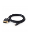Kabel GEMBIRD CC-mDPM-VGAM-6 (Mini DisplayPort M - D-Sub (VGA) M; 1 8m; kolor czarny) - nr 1