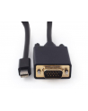Kabel GEMBIRD CC-mDPM-VGAM-6 (Mini DisplayPort M - D-Sub (VGA) M; 1 8m; kolor czarny) - nr 2