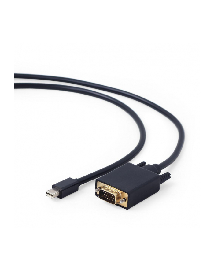 Kabel GEMBIRD CC-mDPM-VGAM-6 (Mini DisplayPort M - D-Sub (VGA) M; 1 8m; kolor czarny) główny