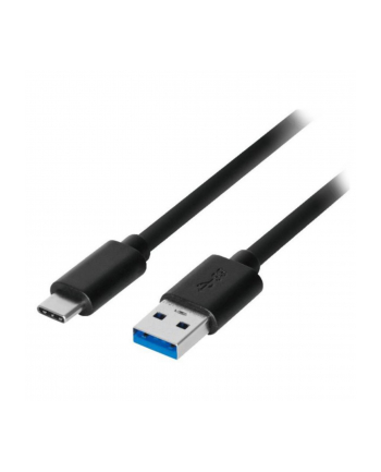 Kabel Akyga AK-USB-24 (USB 3.0  USB 3.1 - USB 3.0 Typu C  USB 3.1 typu C ; 0 50m; kolor czarny)