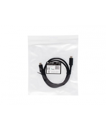 Kabel BLOW 66-118# (USB 3.0 typu C - USB 3.0 Typu C ; 1m; kolor czarny)