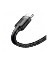 Kabel Baseus Cafule CATKLF-CG1 (USB 2.0 - USB typu C ; 2m; Szaro-czarny) - nr 11