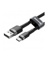 Kabel Baseus Cafule CATKLF-CG1 (USB 2.0 - USB typu C ; 2m; Szaro-czarny) - nr 8