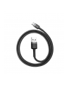 Kabel Baseus Cafule CATKLF-CG1 (USB 2.0 - USB typu C ; 2m; Szaro-czarny) - nr 9