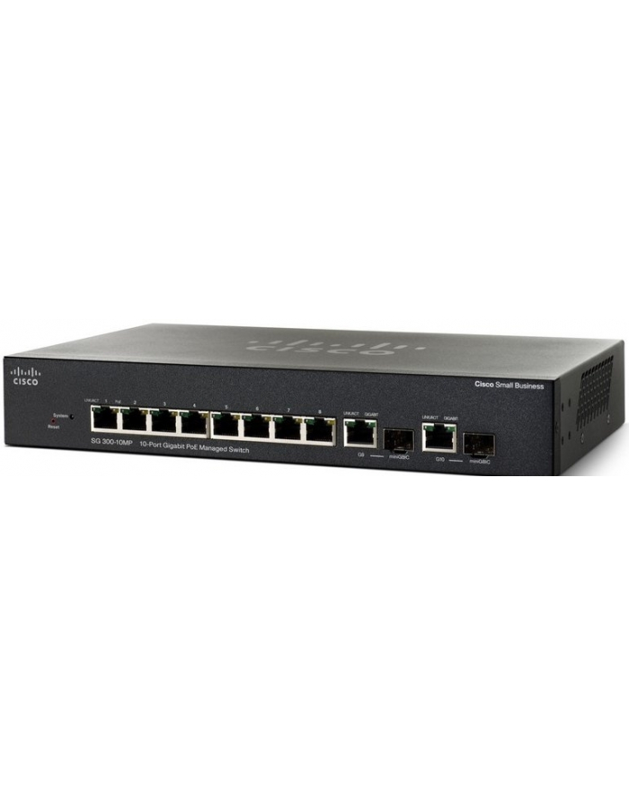 Switch PoE Cisco SG350-10MP-K9-EU (8x 10/100/1000Mbps) główny