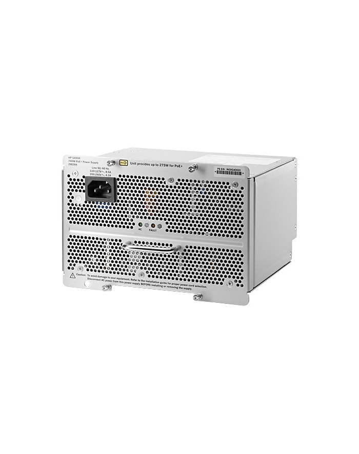 hewlett-packard HPE Aruba 5400R 700W PoE+ zl2 PSU (J9828A) główny