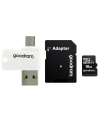 Karty pamięci z adapterem i czytnikiem kart GoodRam All in one M1A4-0160R12 (16GB; Class 10; Adapter  Czytnik kart MicroSDHC  Karta pamięci) - nr 2