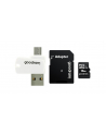 Karty pamięci z adapterem i czytnikiem kart GoodRam All in one M1A4-0160R12 (16GB; Class 10; Adapter  Czytnik kart MicroSDHC  Karta pamięci) - nr 3