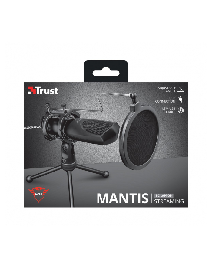 Mikrofon Trust GXT 232 Mantis Streaming 22656 (kolor czarny) główny