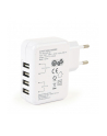 Ładowarka sieciowa do smartfona ENERGENIE EG-U4AC-02 (USB; kolor biały) - nr 19