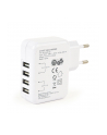 Ładowarka sieciowa do smartfona ENERGENIE EG-U4AC-02 (USB; kolor biały) - nr 6