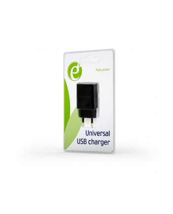 Ładowarka sieciowa do smartfona ENERGENIE EG-UC2A-03 (USB; kolor czarny)