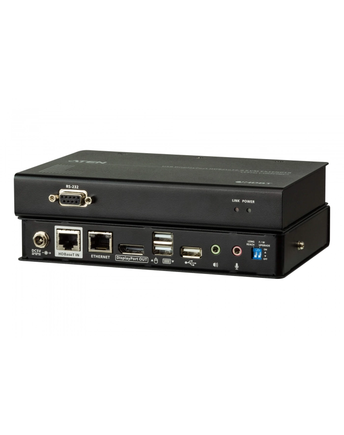ATEN EXTENDER KVM CE920-AT-G USB 2.0 DISPLAYPORT HDBASET 2.0 (4K@100M) GW3LATA główny