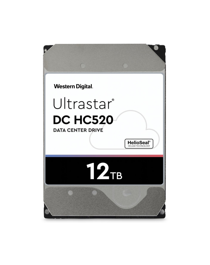 Dysk HDD  HGST Western Digital Ultrastar DC HC 520 (He12) HUH721212ALE600 (12 TB; 3.5 ; SATA III) główny