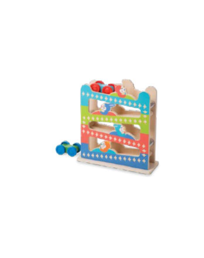 melissa & doug MELISSA Drewniana wieża z rampami 40130 główny