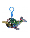 meteor TY BOOS CALYPSO - cekinowy narwal clip 8,5cm - nr 1