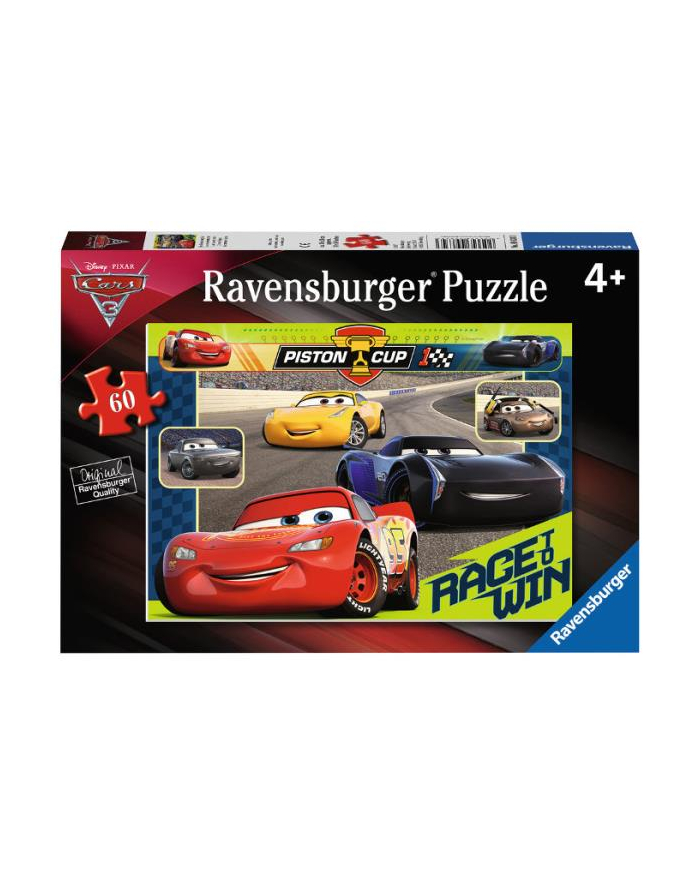ravensburger Puzzle 60el Cars 3 Rozpoczęcie wyścigu 096343 główny