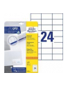 avery zweckform Etykiety uniwersalne ogólnego zastosowania, 70 x 37mm, białe, do drukarki, 240 sztuk - nr 10