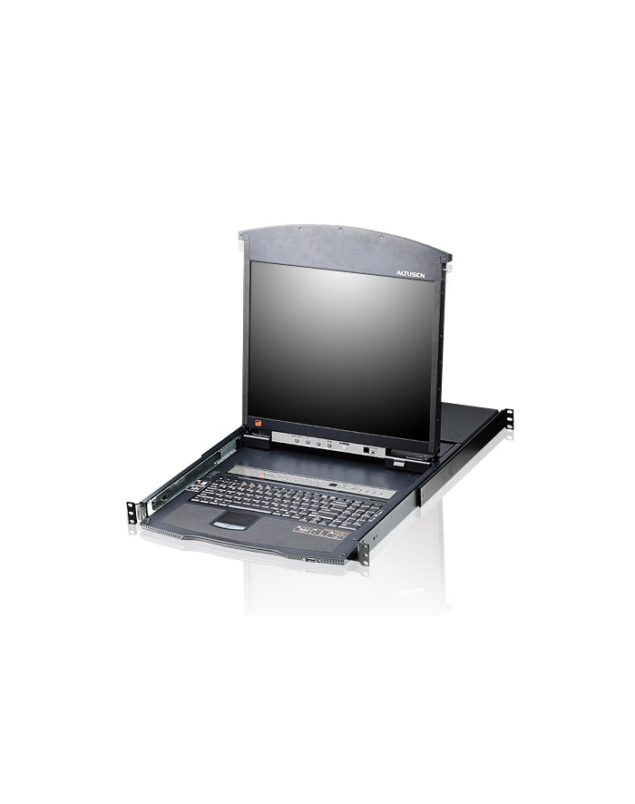 Aten KL1508AN Rackmount Black Keyboard / Video / Mouse (KVM) Switch (KL1508AN-AXA-2XK06ITG) główny
