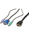 DIGITUS - Keyboard / Video / Mouse (KVM) Cables - HD-15 (M) - PS / 2, 6-pin, HD-15 (M) - 3 m (DC-19102) - nr 2