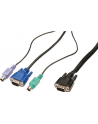DIGITUS - Keyboard / Video / Mouse (KVM) Cables - HD-15 (M) - PS / 2, 6-pin, HD-15 (M) - 3 m (DC-19102) - nr 4