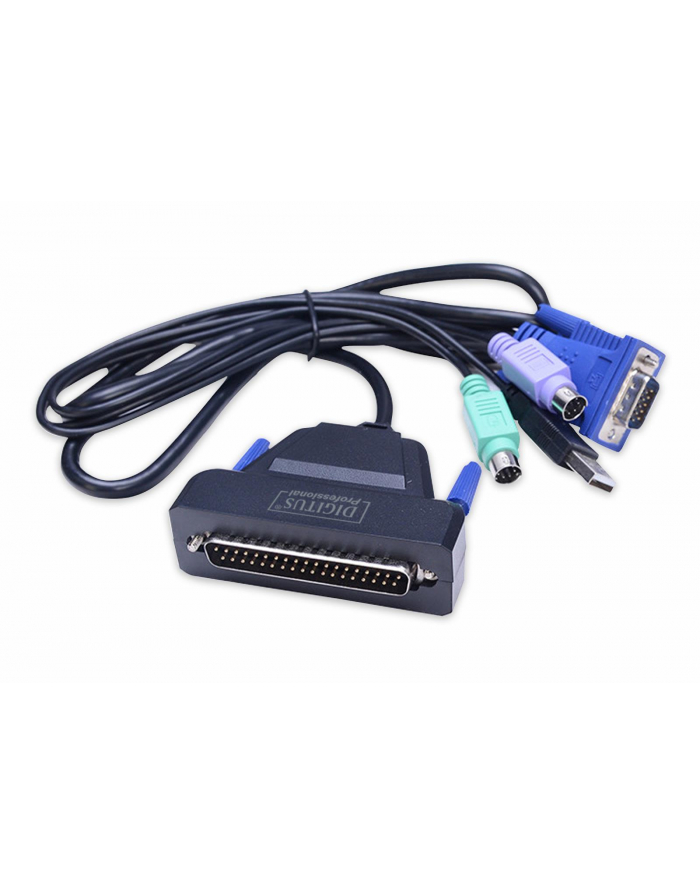 DIGITUS Professional DS-72212 - KVM Switch - 1 x KVM port (s) - Desktop (DS-72212) główny