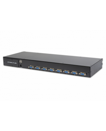 DIGITUS Professional DS-72213 - KVM Switch - 8 x KVM port (s) - rack mountable (DS-72213)