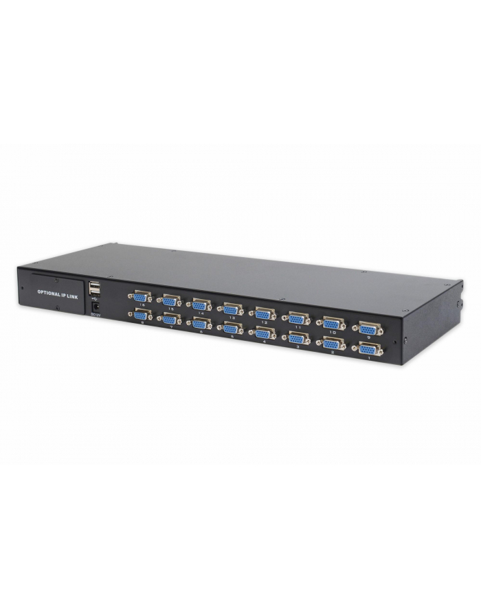 DIGITUS Professional DS-72214 - KVM Switch - 16 x KVM Port (s) - Rack Mountable (DS-72214) główny