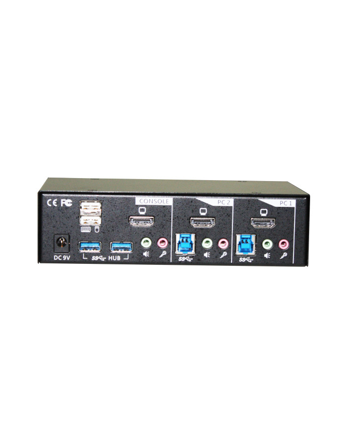 EFB-Elektronik 2- Port HDMI USB KVM Switch, Audio & USB 3.0 Hub (EB932) główny