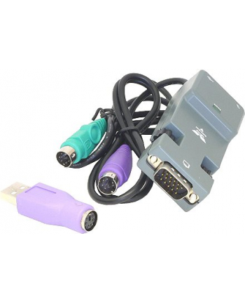 GRAFENTHAL KVM dongle for CAT5 switch - KVM dongle - 1 x VGA, 2 x PS / 2, 1 x USB adapter
