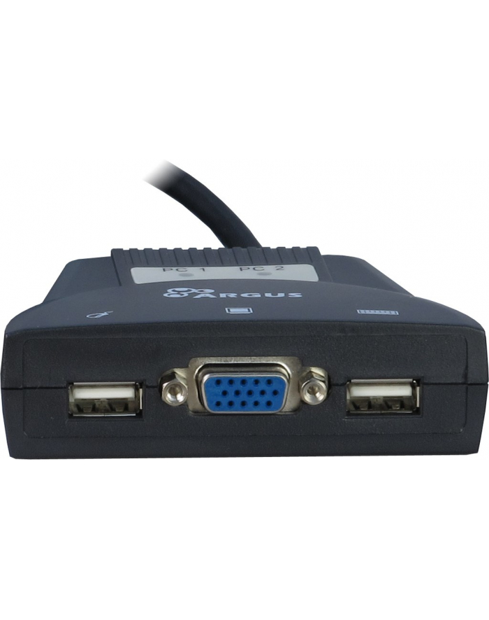 InterTech KVM / Audio Switch - USB - 2 x KVM / Audio - Desktop (88887170) główny