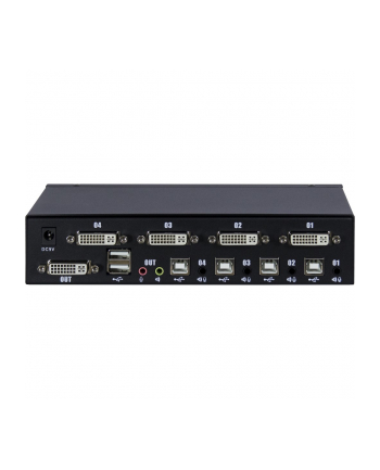 InterTech Inter-Tech Argus KVM-AS-41DA - KVM / Audio Switch - USB - 4 x KVM / Audio - Desktop (88887201)