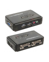 InLine - KVM- /Audio- Switch - USB - 2 connections - 1 local user - external (60612I) - nr 4