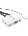 InLine Cable KVM Switch - KVM / Audio / USB Switch - USB - 2 x KVM / Audio / USB - 1 Local User - Desktop (60613I) - nr 3