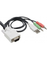 InLine Cable KVM Switch - KVM / Audio / USB Switch - USB - 2 x KVM / Audio / USB - 1 Local User - Desktop (60613I) - nr 6