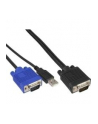 InLine® KVM Cable Set, USB, for 48,30cm (19 '') KVM Switch Length 1,8m (60667D) - nr 1