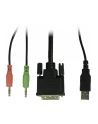 InterTech Inter-Tech Argus KVM-AS-41DA - KVM / Audio Switch - USB - 4 x KVM / Audio - Desktop (88887201) - nr 2