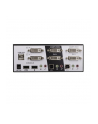 Lindy Dual Head Single Link DVI-I KVM Switch Pro with TTU - KVM / Audio / USB Switch - USB - 2 x KVM / Audio / USB - 1 Local User - Desktop (39300) - nr 2