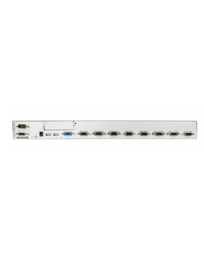 Lindy Combo 8 Port KVM Switch - Video- switch - USB - 8 x VGA - an Rack mountable (39523) główny