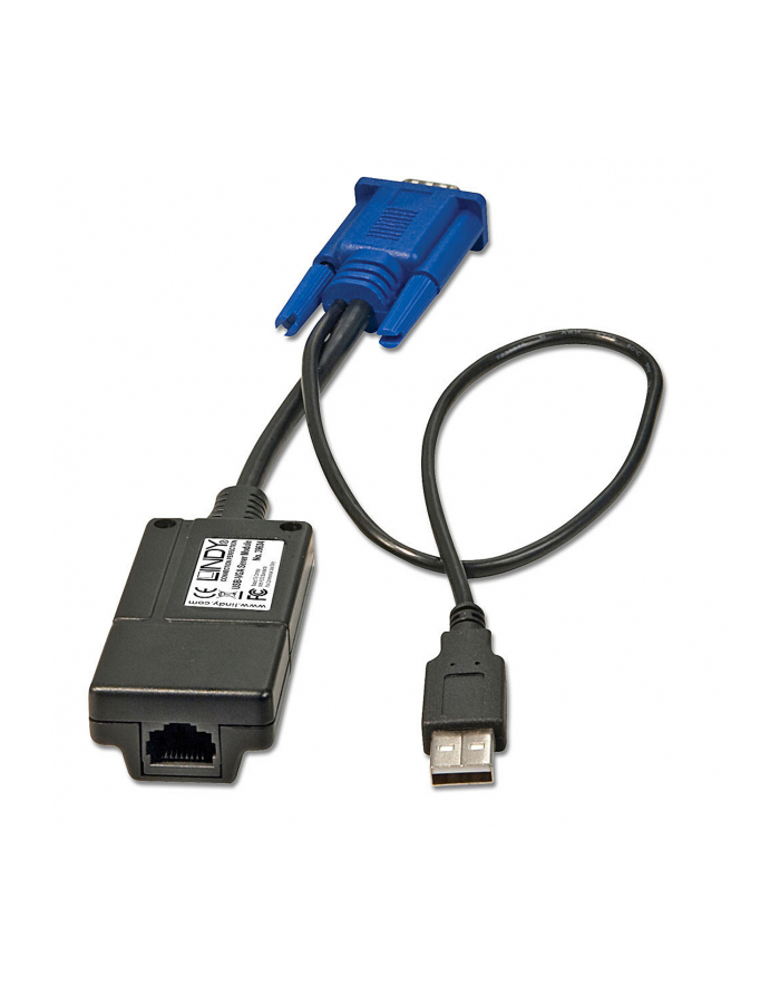 LINDY Computer Access Modules USB & VGA - KVM Extender - USB - up to 100 m (39634) główny