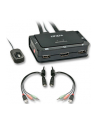 Lindy HDMI KVM Switch Compact USB 2.0 Audio 2 Port (42340) - nr 2