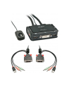 Lindy Compact 2 Port KVM Switch - KVM- /Audio- /USB- Switch - USB - 2 x KVM/Audio/USB - 1 local user - Desktop (42341) - nr 17