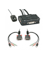 Lindy Compact 2 Port KVM Switch - KVM- /Audio- /USB- Switch - USB - 2 x KVM/Audio/USB - 1 local user - Desktop (42341) - nr 6