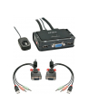 Lindy VGA KVM Switch Compact USB 2.0 Audio 2 Port - KVM / Audio / USB Switch - USB - 2 x KVM / Audio / USB - 1 Local User - Desktop (42342) - nr 12
