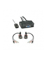 Lindy VGA KVM Switch Compact USB 2.0 Audio 2 Port - KVM / Audio / USB Switch - USB - 2 x KVM / Audio / USB - 1 Local User - Desktop (42342) - nr 1